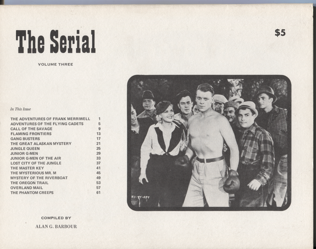 The Serial Volume 3 Jungle Queen Gang Busters Oregon Trail 062420DBE