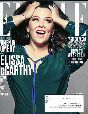 Elle Magazine July 2016 Melissa McCarthy EX 080916jhe