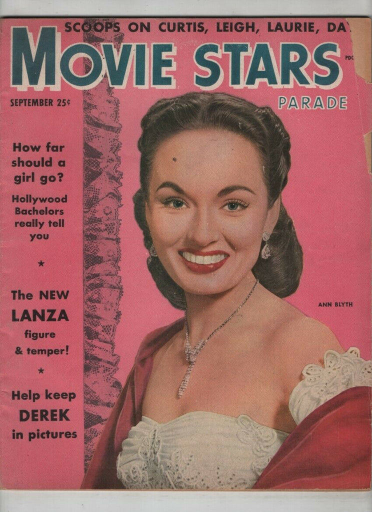 Movie Stars Parade Mag The New Lanza Ann Blyth September 1952 070320nonr