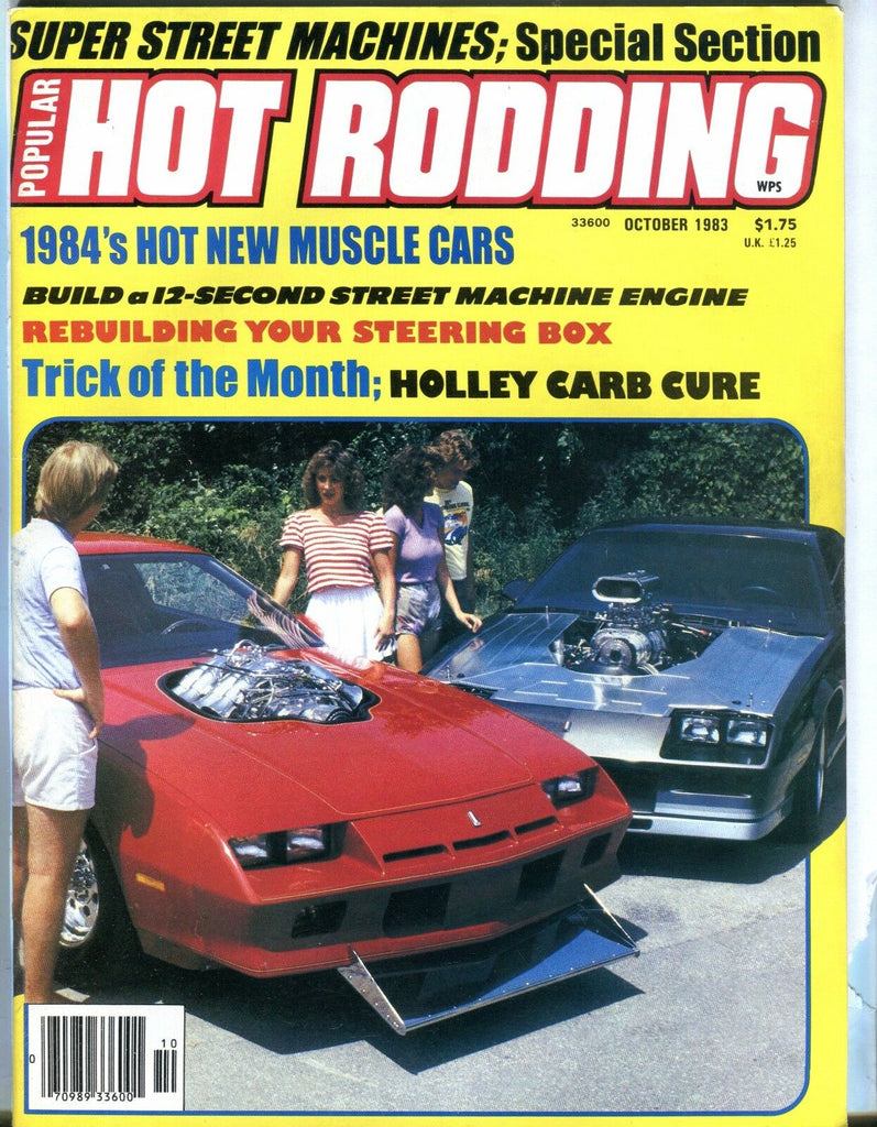 Popular Hot Rodding Magazine October 1983 Holley Carb Cure EX No ML 031017nonjhe