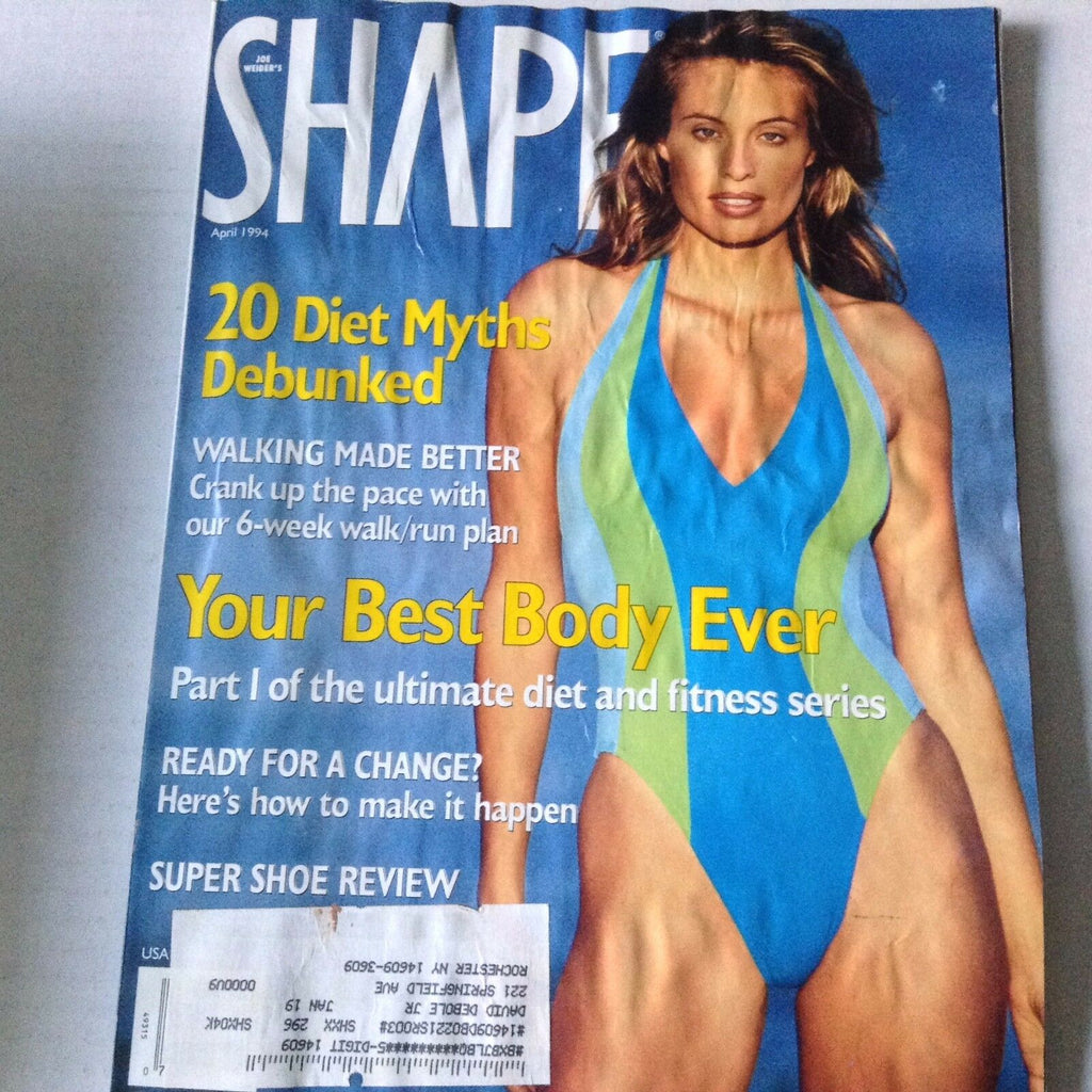Shape Magazine 20 Diet Myths Debunked April 1994 062017nonrh