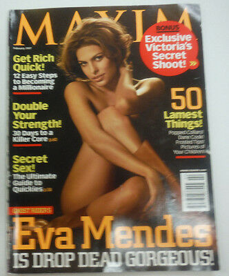 Maxim Magazine Eva Mendes February 2007 NO ML 070615R2