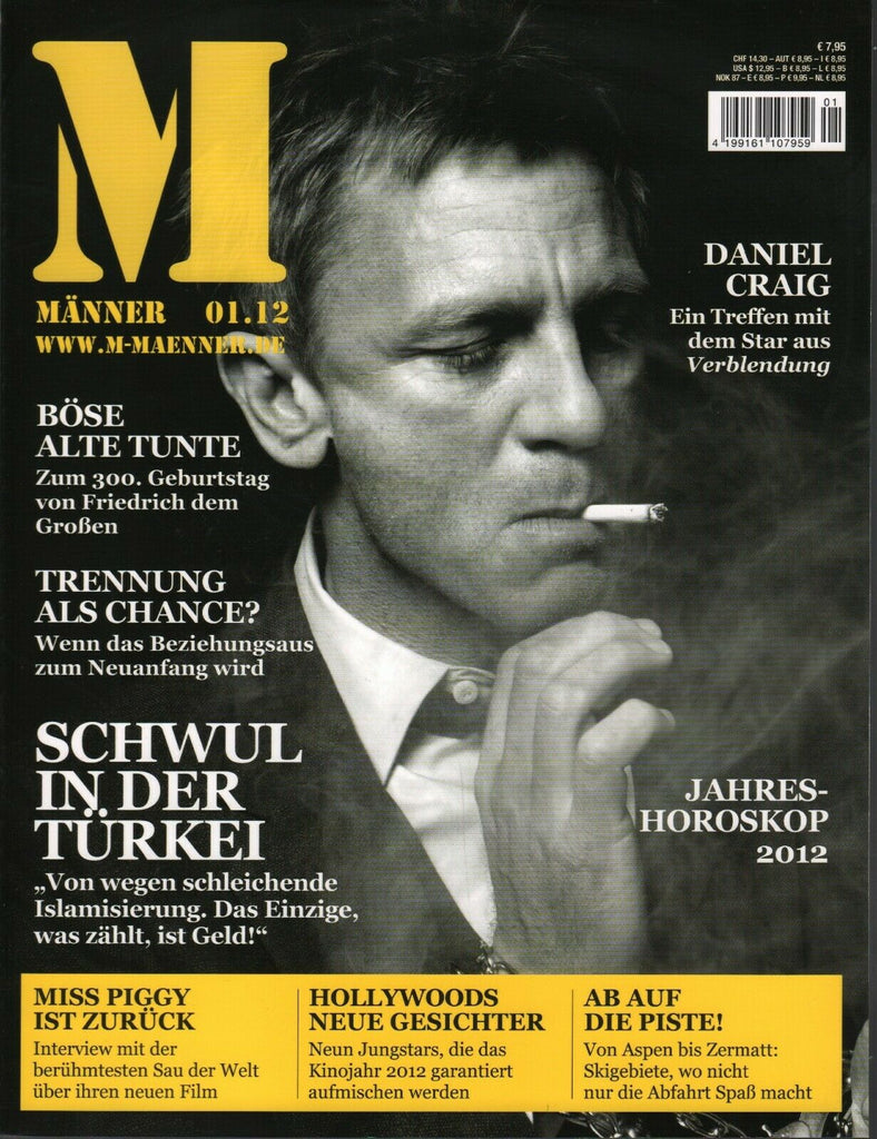 Manner German Gay Interest Magazine October 2012 Daniel Craig 030420AME