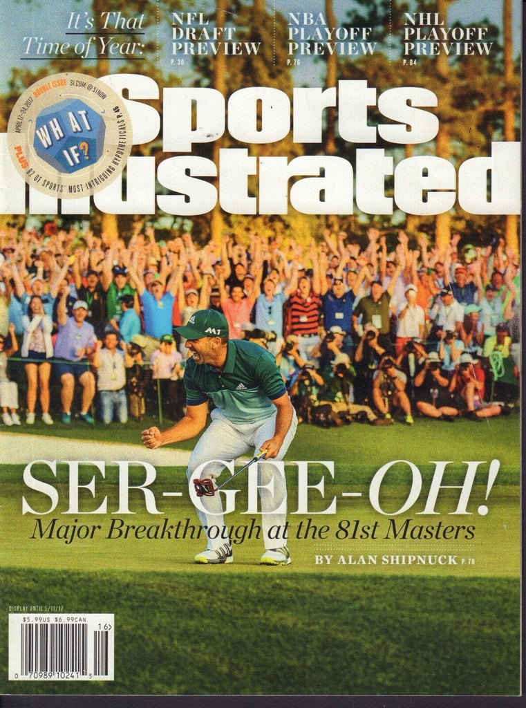 Sports Illustrated Magazine April 17 2017 Sergio Garcia 092017nonjhe