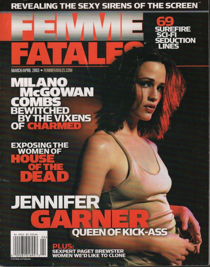 Femme Fatales March April 2003 Jennifer Garner Milano McGowan 061118DBE3