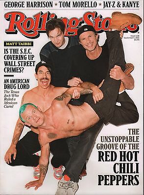 Rolling Stone September 1 2011 Red hot Chili Peppers EX 121815DBE2