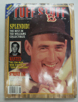 Tuff Stuff Magazine Ted Williams May 1995 062415R2