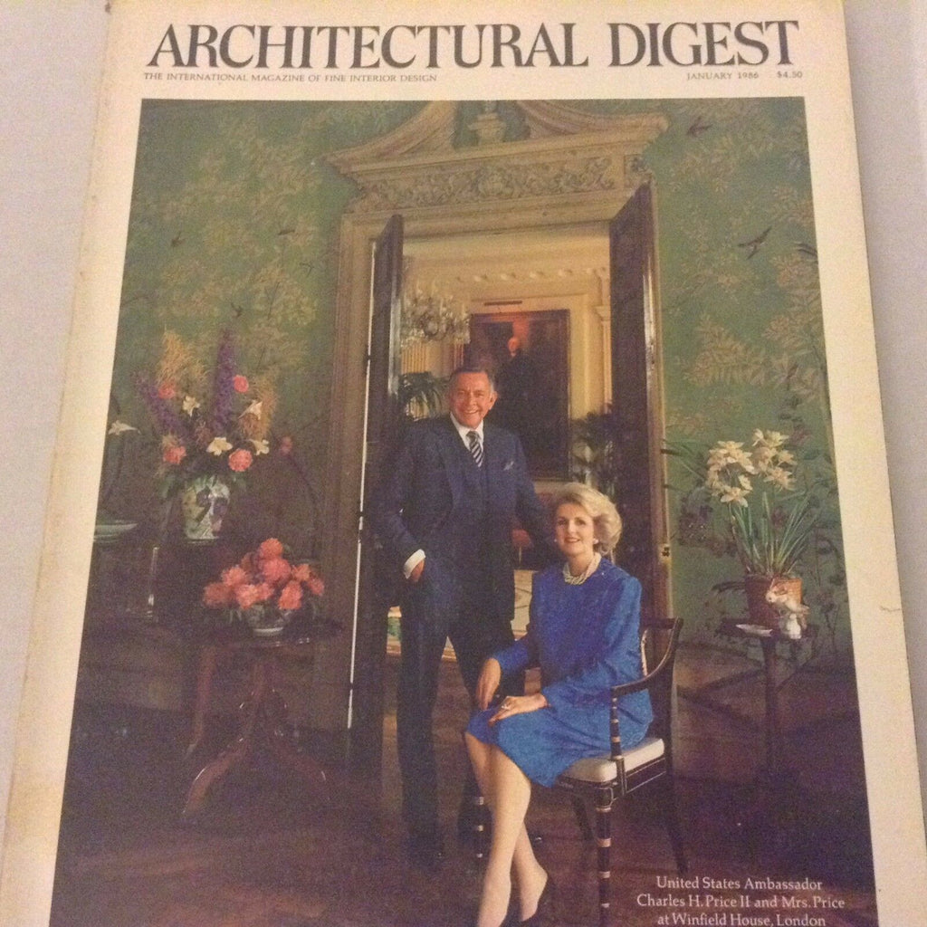 Architectural Digest Magazine Charles H. Price II January 1986 071317nonrh