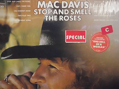 MAC DAVIS STOP AND SMELL THE ROSES 33RPM 022616 TLJ