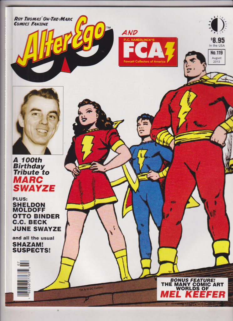 Alter Ego Magazine Marc Swayze Mel Keefer No.119 August 2013 121319nonr2