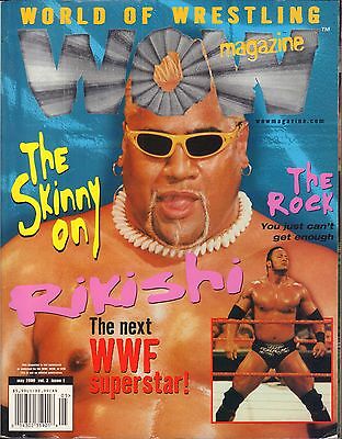 WOW Magazine May 2000 The Rock, Rikishi VG 050616DBE