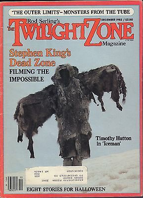 The Twilight Zone Stephen Kings Dead Zone, Timothy Hutton w/ML VG 053116DBE