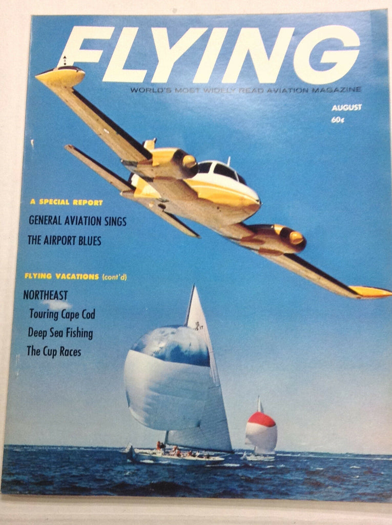 Flying Magazine Touring Cape Cod August 1964 122016R2