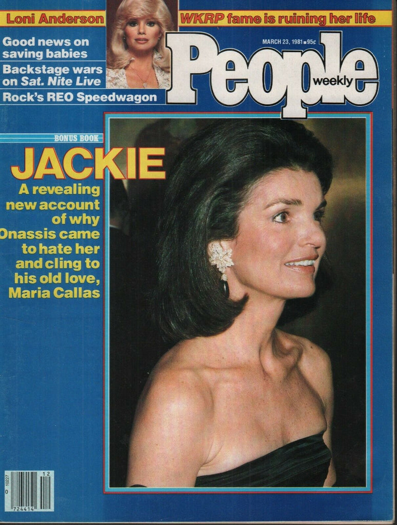 People Weekly March 23 1981 Jackie Kennedy Onassis Loni Anderson 070119AME