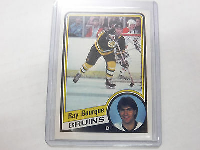 1984-85 O-Pee-Chee #1 Ray Bourque Bruins EX jh1
