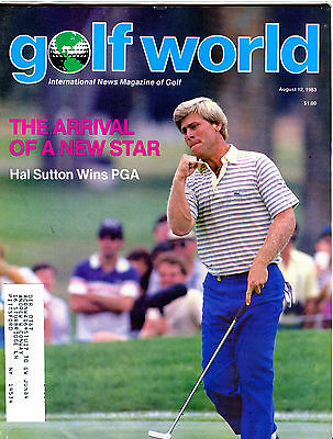 Golf World Magazine August 12 1983 Hal Sutton EX 080216jhe