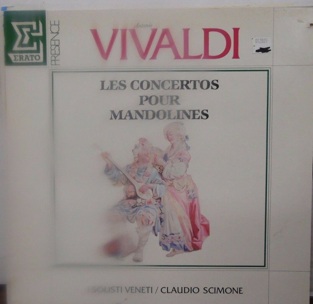 Antonio Vivaldi Les Concertos Pour Mandolines 33RPM ERP15566 10117LLE