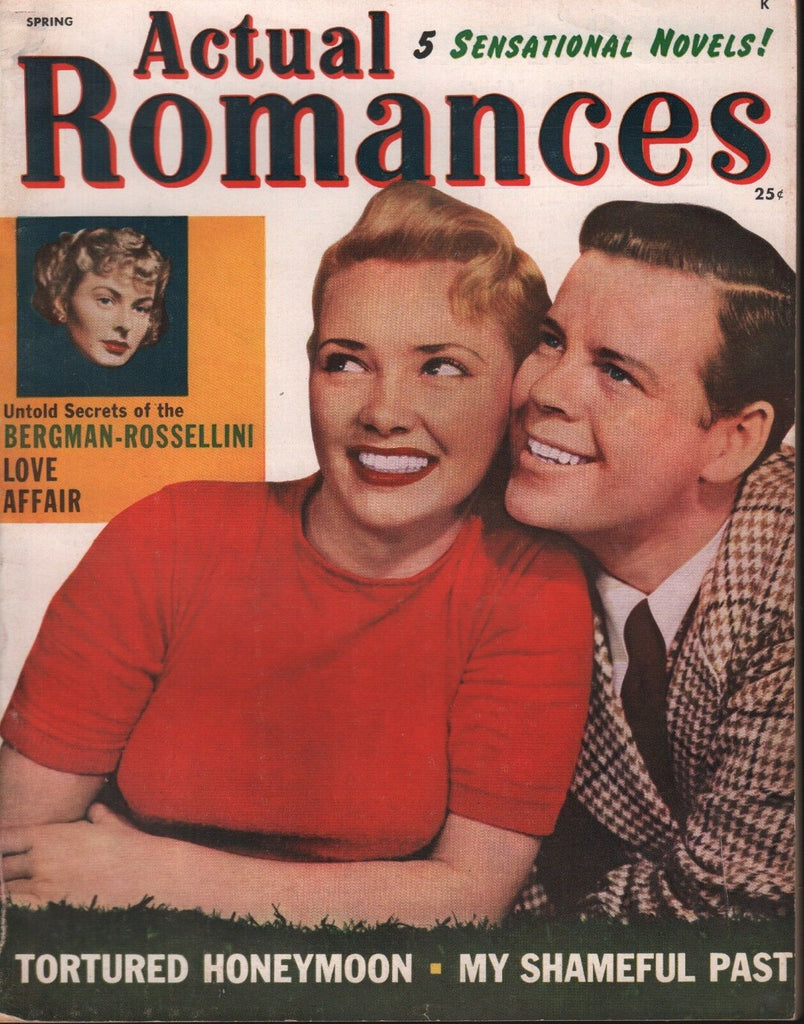 Actual Romances Spring 1951 Bergman-Rossellini Love Affair 100118ame
