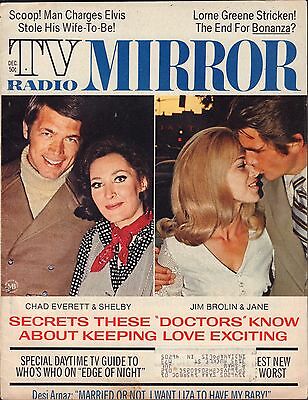 TV Mirror Radio December 1972 Chad Everett, Jim Brolin w/ML VG 041316DBE