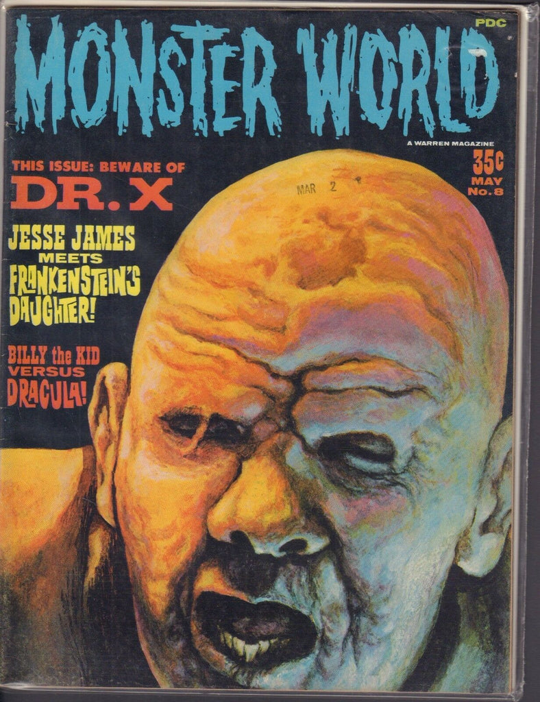 Monster World May No.8 Dr.X Jesse James Dracula 013018DBE2