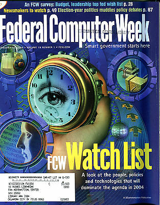Federal Computer Week Magazine January 12 2004 FCW Watch List EX FAA 031416jhe