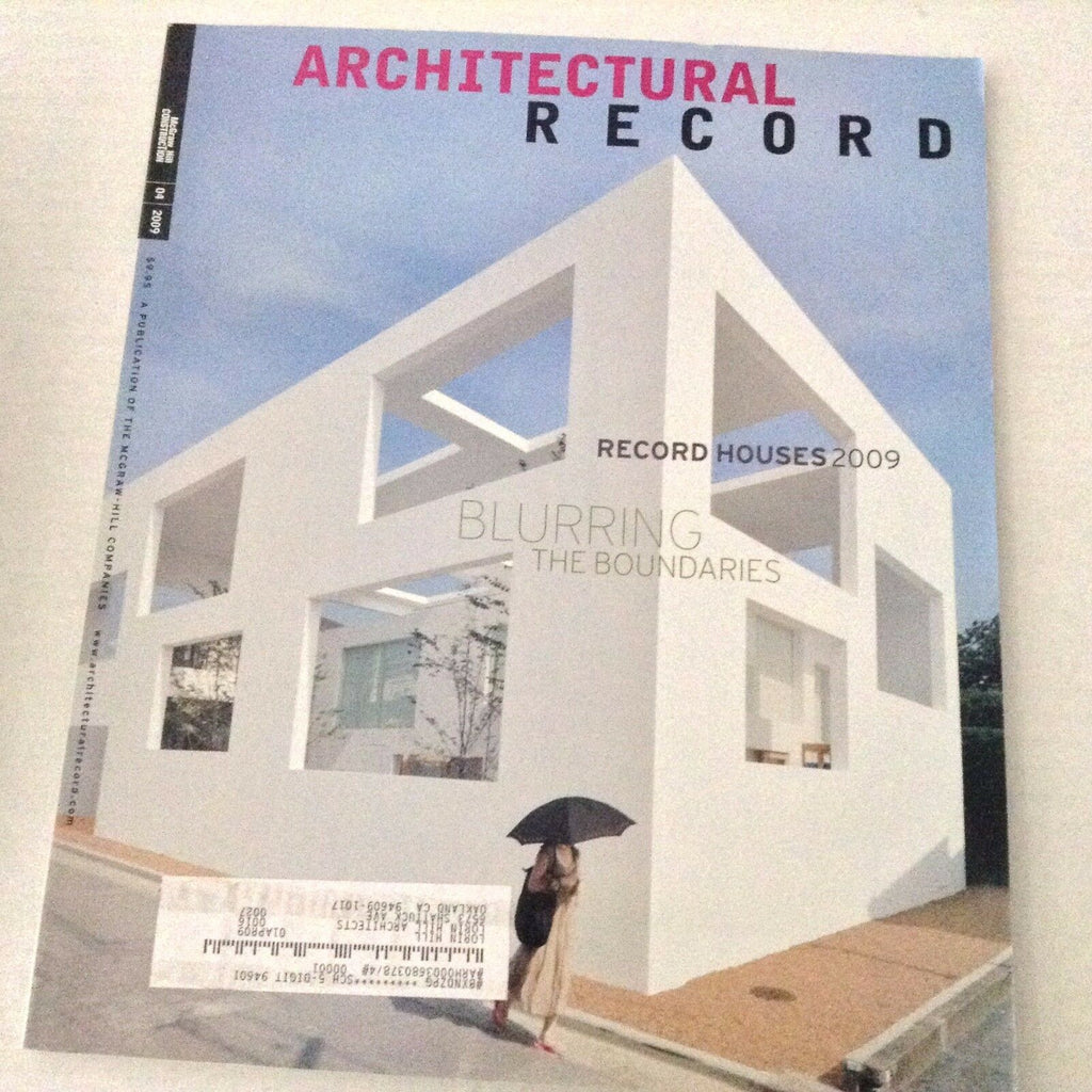 Architectural Record Magazine Blurring Boundaries April 2009 070217nonrh