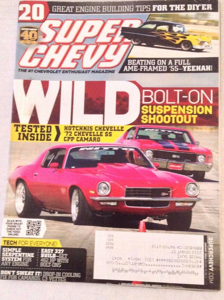 Super Chevy Magazine Bolt-On Suspension Shootout January 2013 030417NONRH