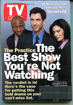 TV Guide January 17-23, 1998 The Practice Dylan McDermott EX NO ML 121015jhe