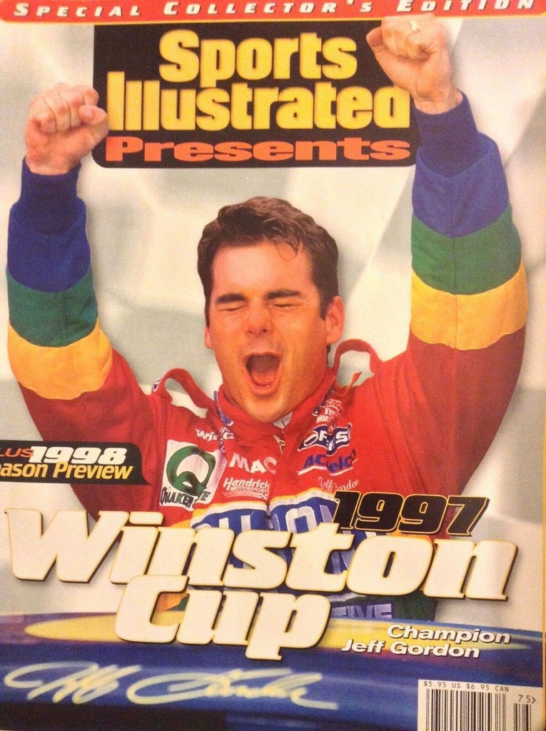 Sports Illustrated Magazine Winston Cup's Jeff Gordon December 1997 041818nonrh