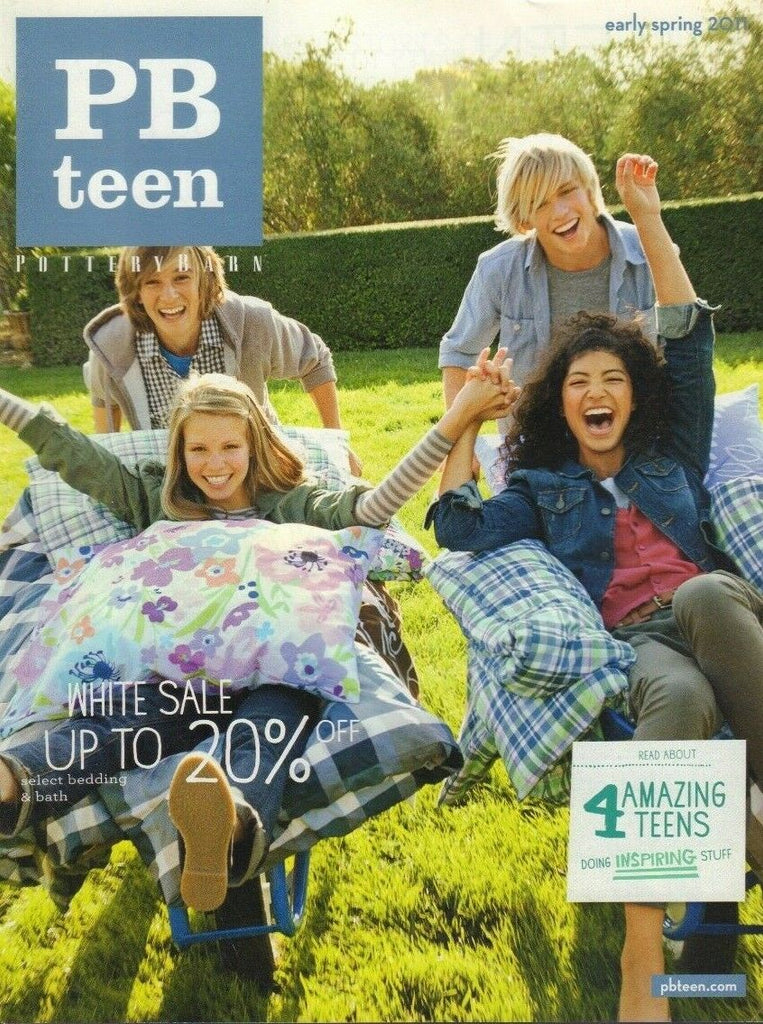 PB Teen Potterbarn Early Spring 2011 Catalog 020419DBF