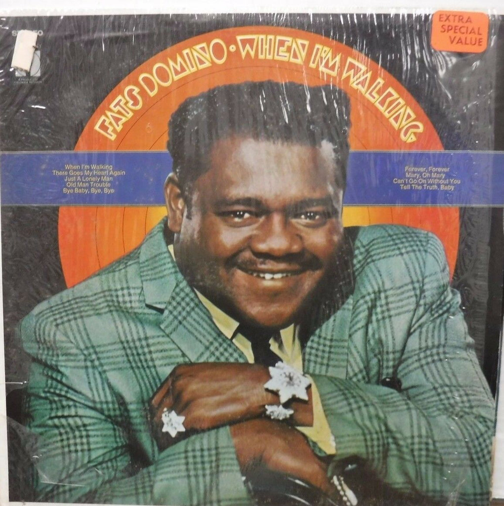 Fats Domino When I'm walking 33RPM with sw, HS11343 020517LLE