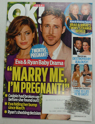 OK! Magazine Ryan Gosling & Brad Pitt & Ben Affleck July 2014 051115R
