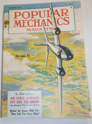 Popular Mechanics Magazine Air Force Cameras October 1951 091414R