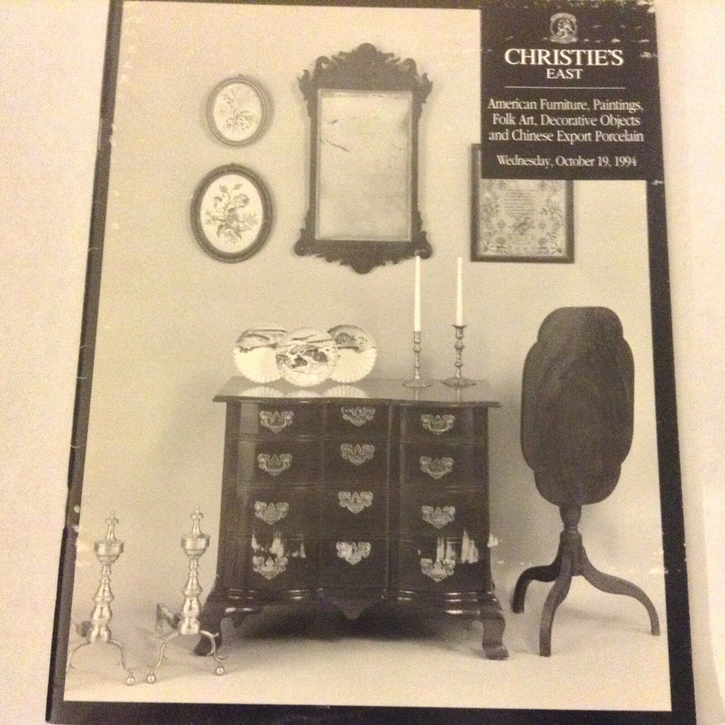 Christie's Art Catalog East American Furniture October 19, 1994 060917nonrh