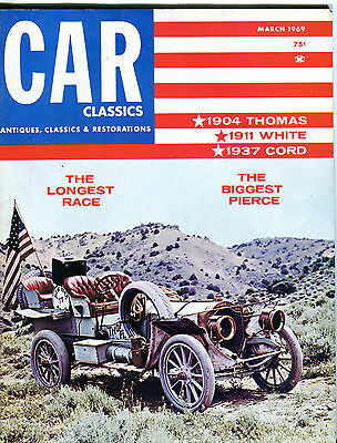 Car Classics Magazine March 1969 The Longest Race EX 060916jhe