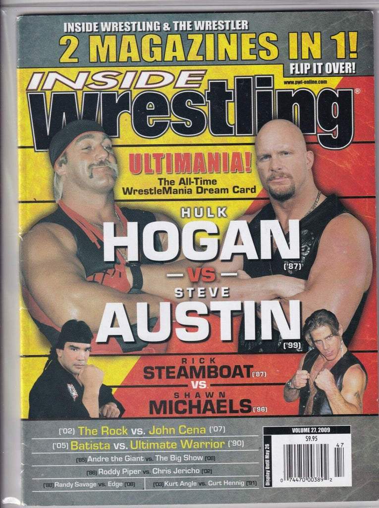 Inside Wrestling Magazine Stone Cold Hulk Hogan 2009 060319nonr