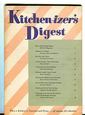 Vintage Kitchen-izer's Digest When A Kitchen Is Practical & Pretty EX 041116jhe