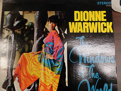 The Windows of the World Dionne Warwick 33RPM EX 120215 TLJ