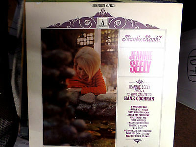 Jeannie Seeley Thanks Hank! 33 RPM EX+ 110615 TLJ