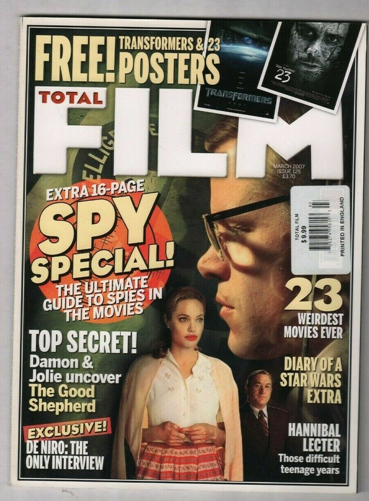 Total Film Mag Angelina Jolie Matt Damon Robert De Niro March 2007 030420nonr2