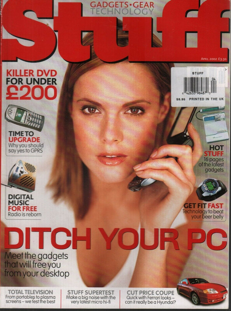 Stuff UK Technology Magazine April 2002 Ferrari 121019AME
