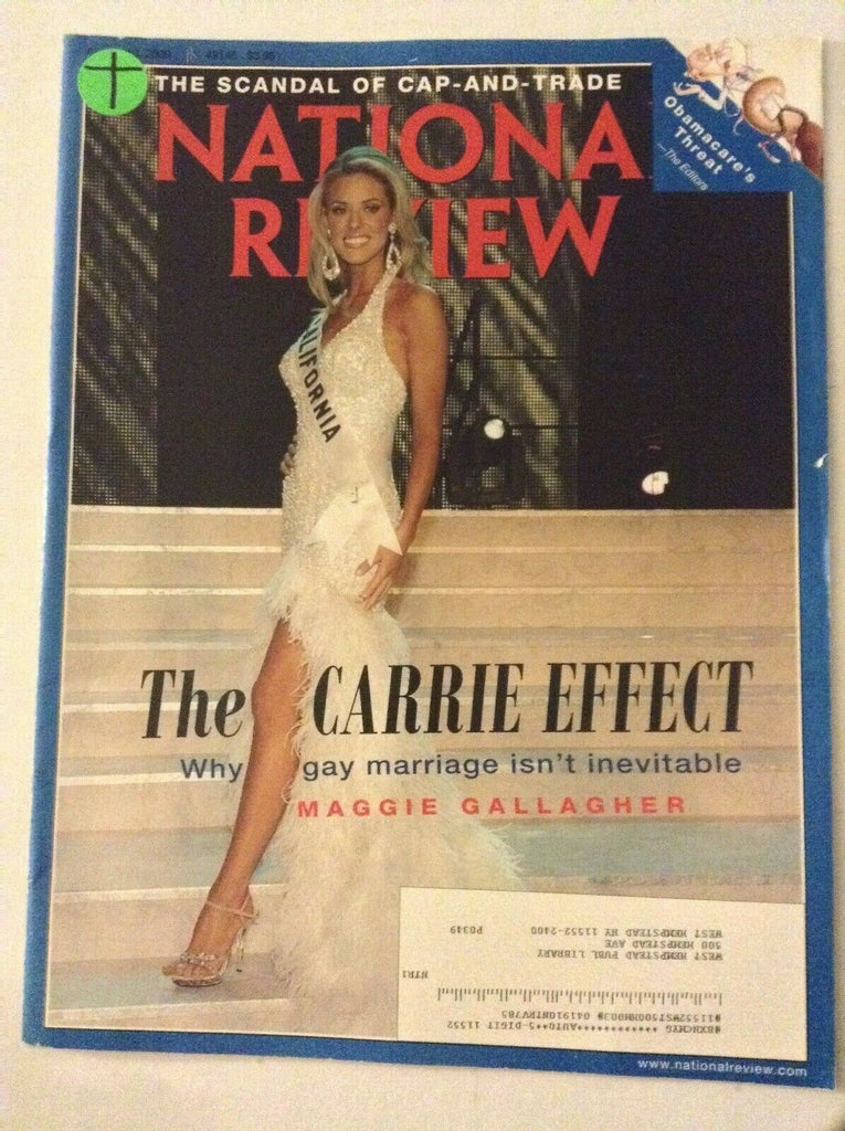 National Review Magazine The Carrie Effect August 10, 2009 060619nonrh