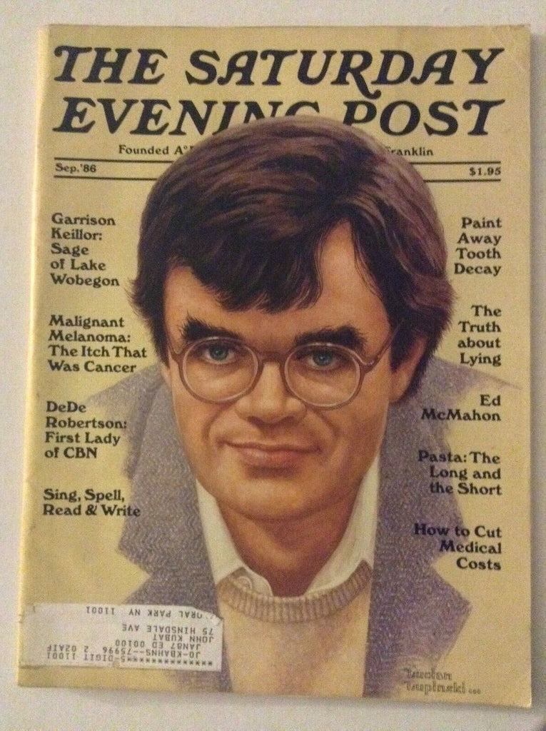 The Saturday Evening Post Garrison Keillor September 1986 060119nonrh