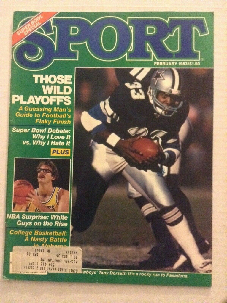 Sport Mag Tony Dorsett February 1983 082419nonrh
