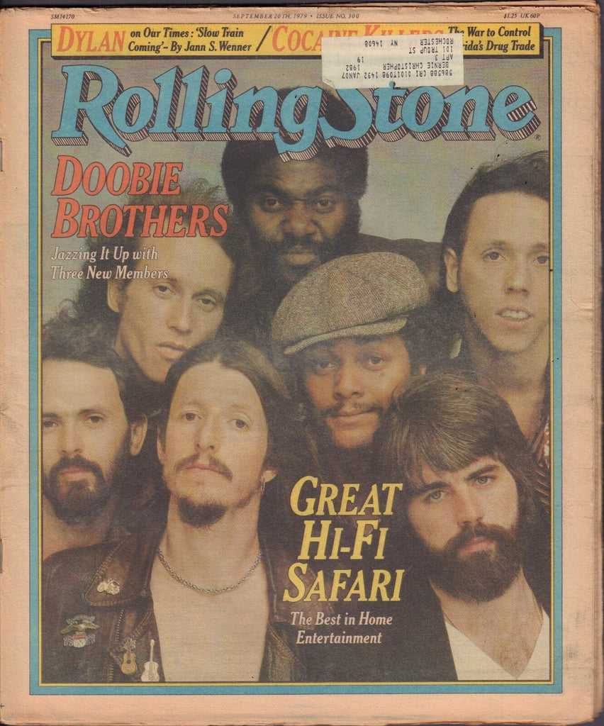 Rolling Stone September 20 1979 Doobie Brothers, Bob Dylan w/ML 121416DBE