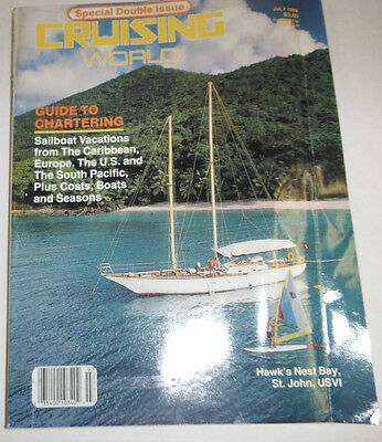 Cruising World Magazine Guide To Chartering July 1988 072814R