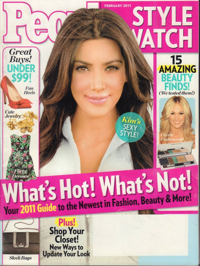 People February 2011 Kim Kardashian Carrie Underwood 011519DBE