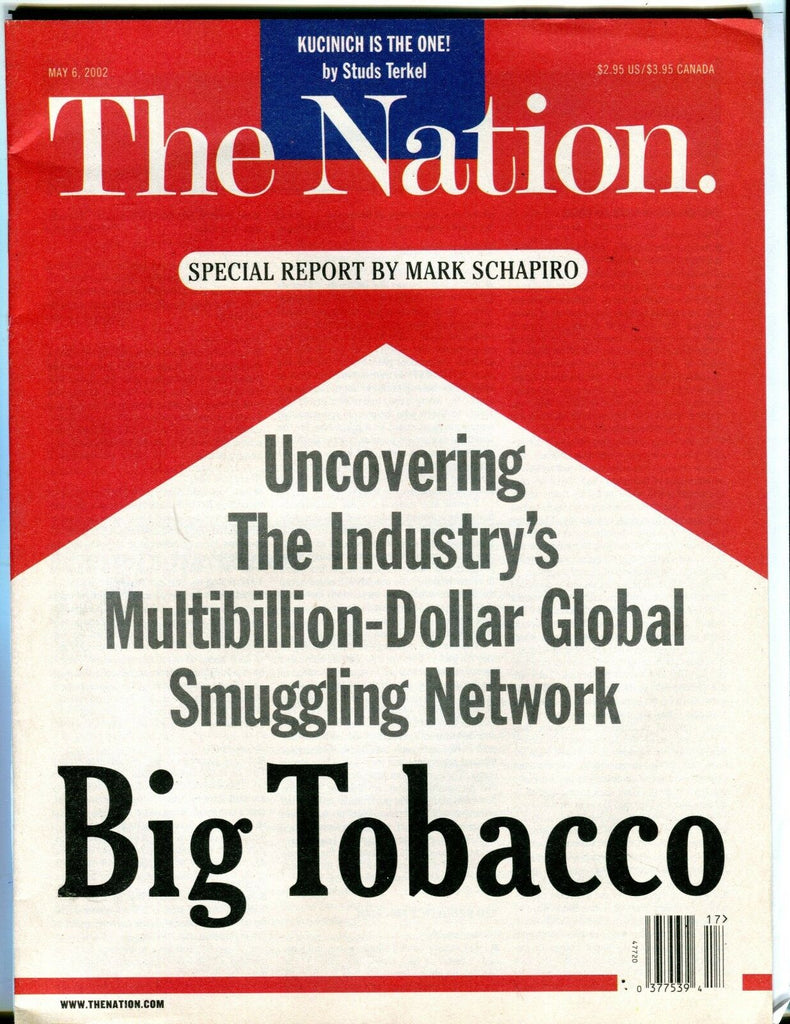 The Nation Magazine May 6 2002 Big Tobacco EX No ML 101716jhe