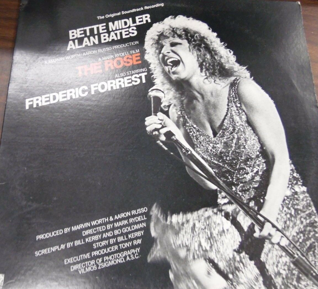 The Rose Soundtrack 33 RPM Bette Midler 33rpm sd16010 091216LLE