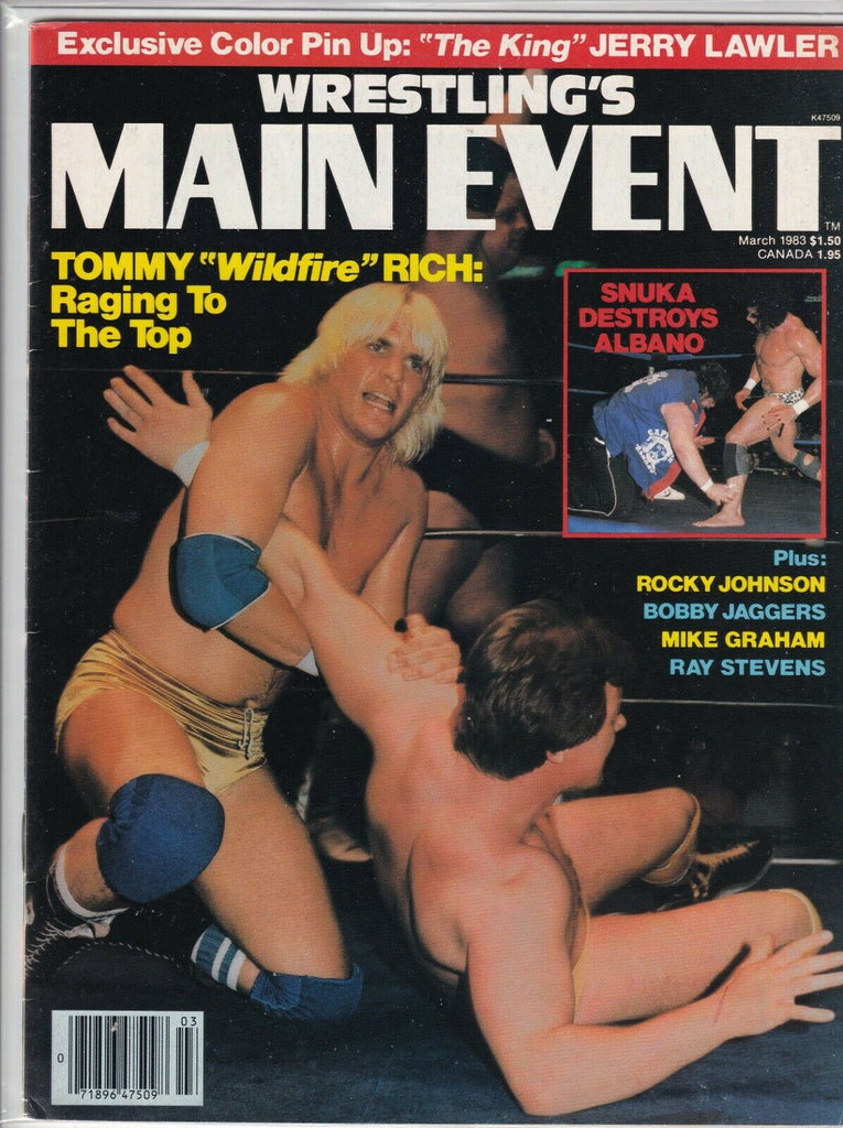 Wrestling's Main Event Tommy Rich Jimmy Snuka Lou Albano March 1983 061419nonr